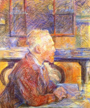  Gogh Galerie - Porträt von Vincent van gogh 1887 Toulouse Lautrec Henri de